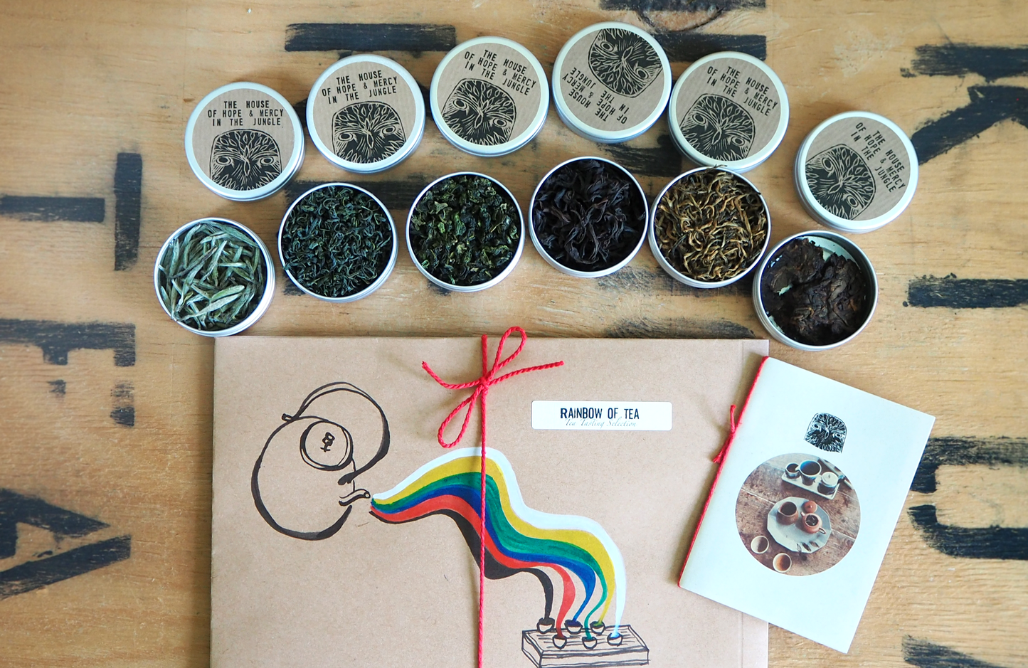 Rainbow of Tea ~ Tea Tasting Selection