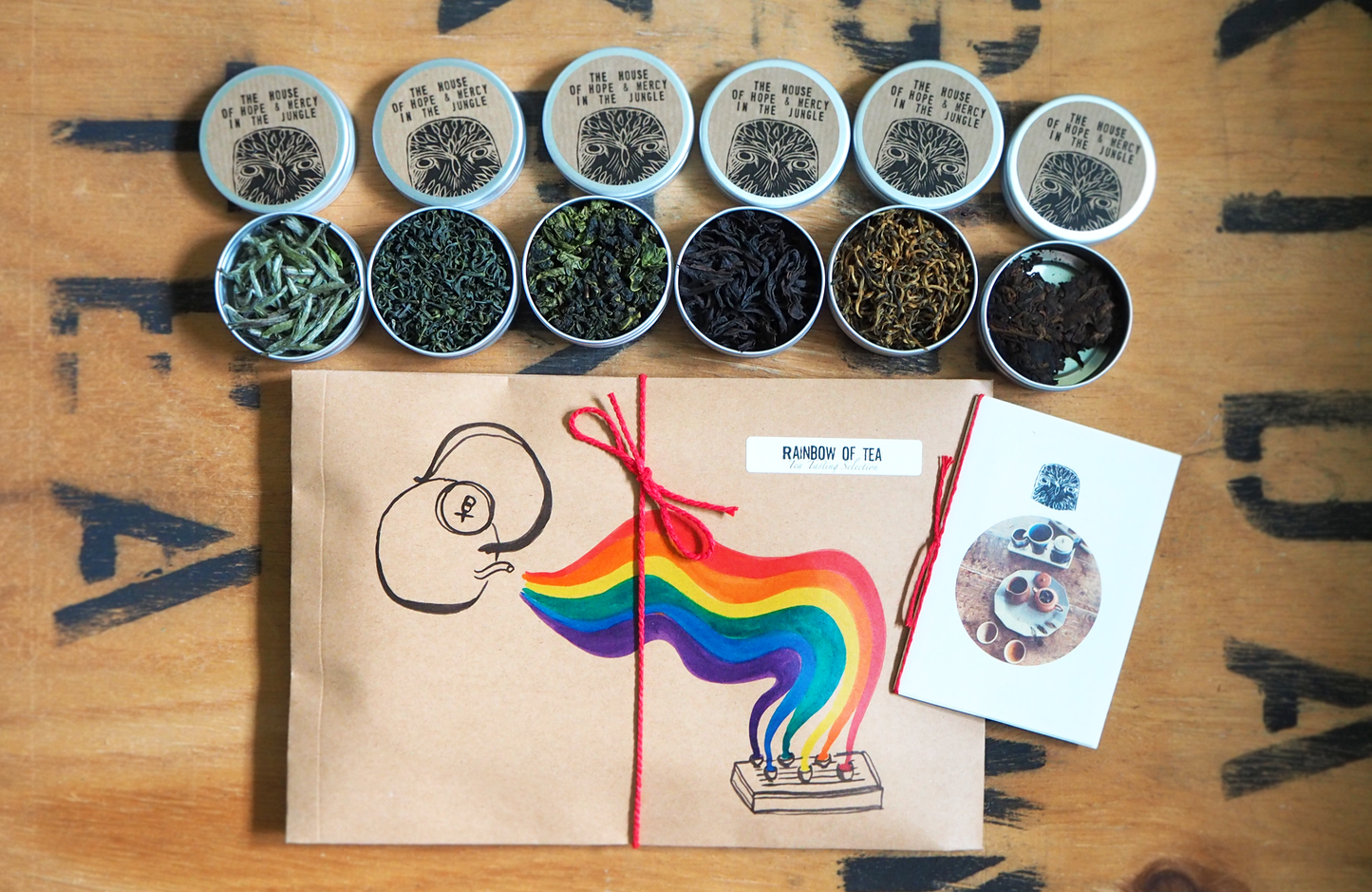 Rainbow of Tea ~ Tea Tasting Selection