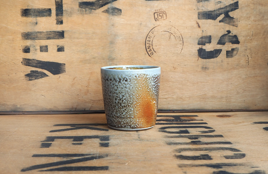 Small Sodafired Tumbler by Bob Andrew