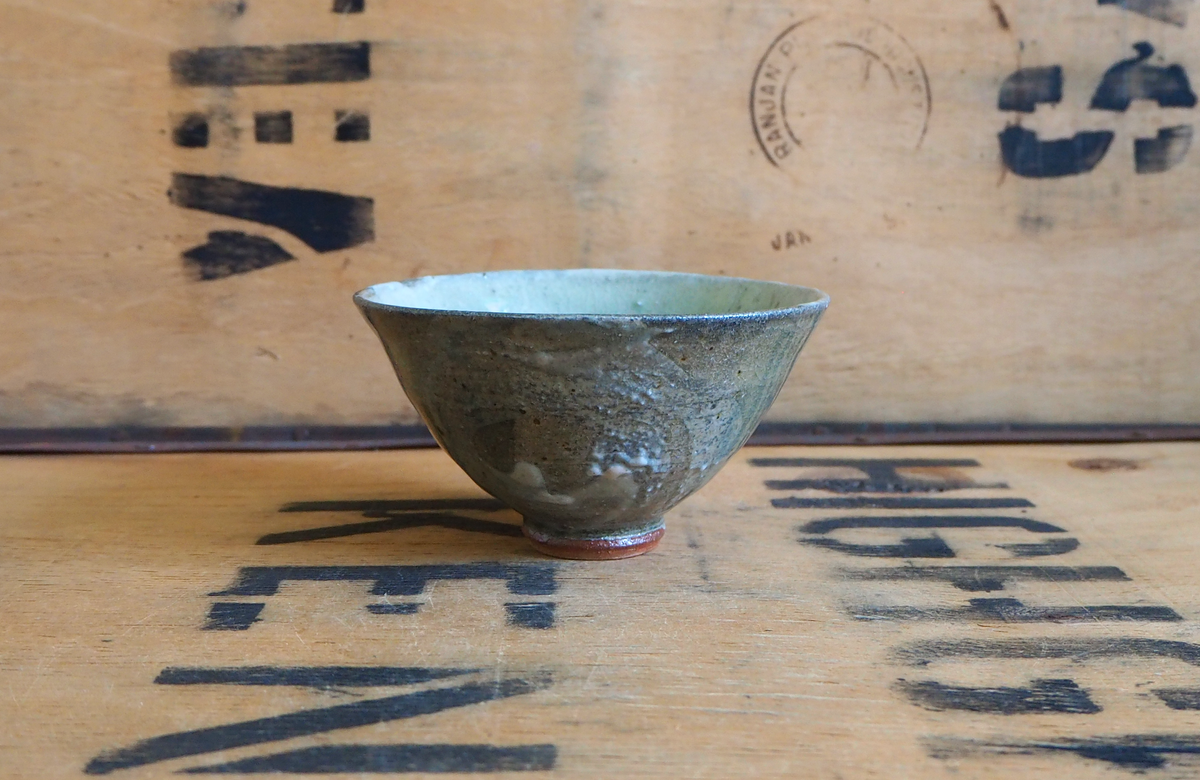 Ash & Celadon Teabowl (10) by Anja Graefe