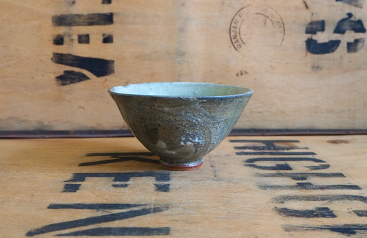 Ash & Celadon Teabowl (10) by Anja Graefe