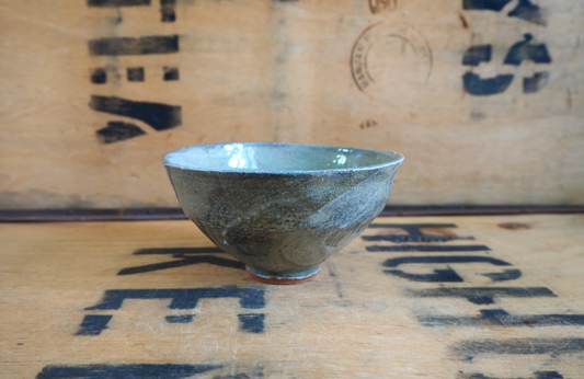Ash & Celadon Teabowl (11) by Anja Graefe