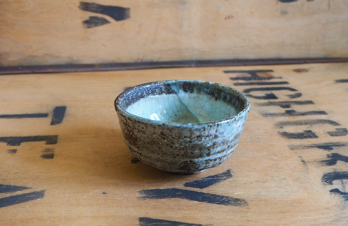 Ash & Celadon Teabowl (1) by Anja Graefe