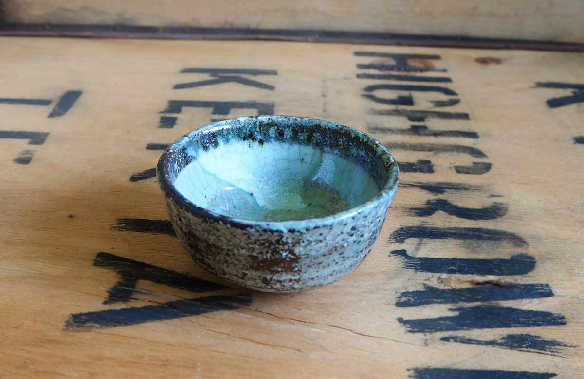 Ash & Celadon Teabowl (1) by Anja Graefe