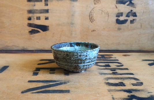 Ash & Celadon Teabowl (1) by Anja Graefe