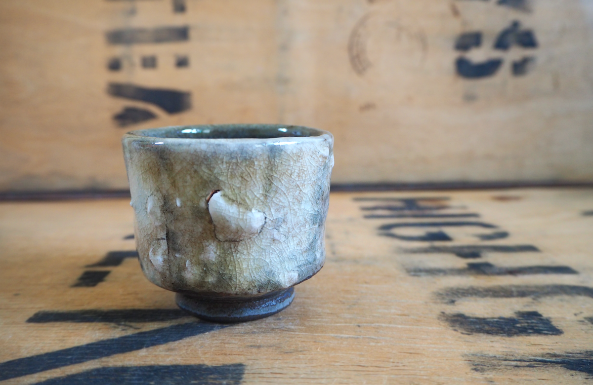 Ash & Celadon Teabowl (3) by Anja Graefe