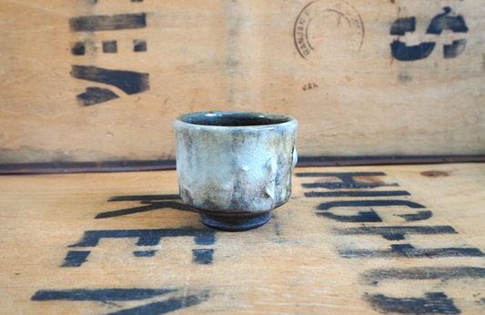 Ash & Celadon Teabowl (3) by Anja Graefe