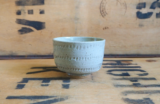Ash & Celadon Teabowl (4) by Anja Graefe