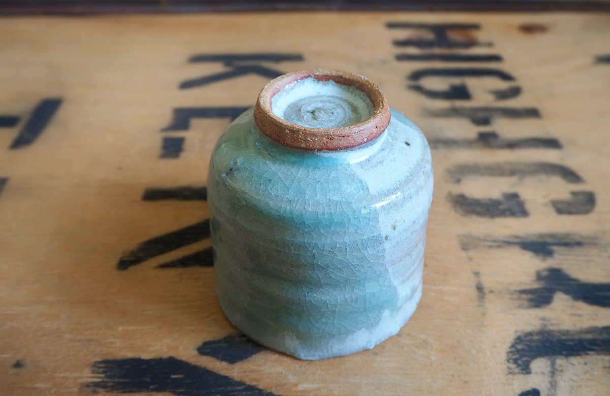 Ash & Celadon Yunomi (6) by Anja Graefe