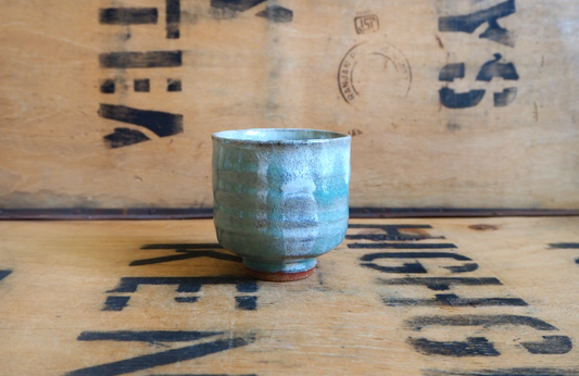 Ash & Celadon Yunomi (6) by Anja Graefe