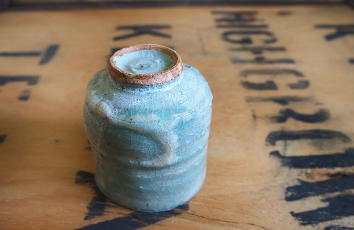 Ash & Celadon Yunomi (7) by Anja Graefe