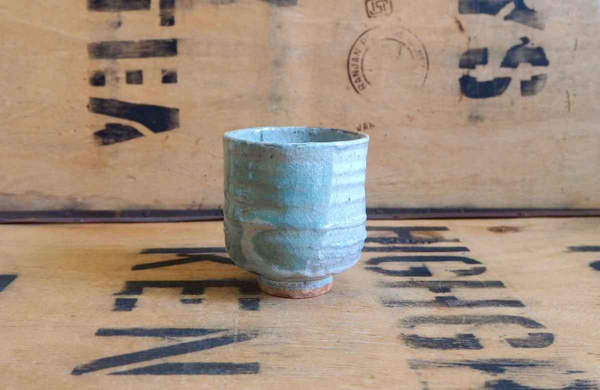 Ash & Celadon Yunomi (7) by Anja Graefe