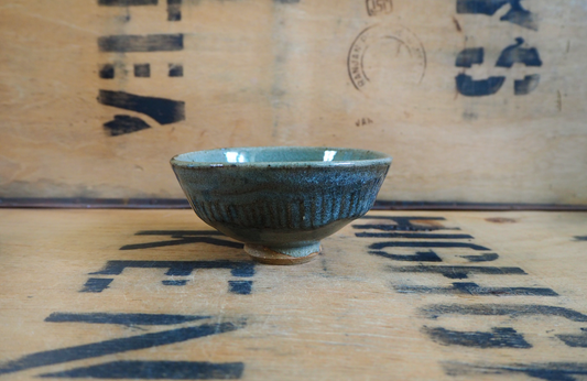 Ash & Celadon Teabowl (8) by Anja Graefe