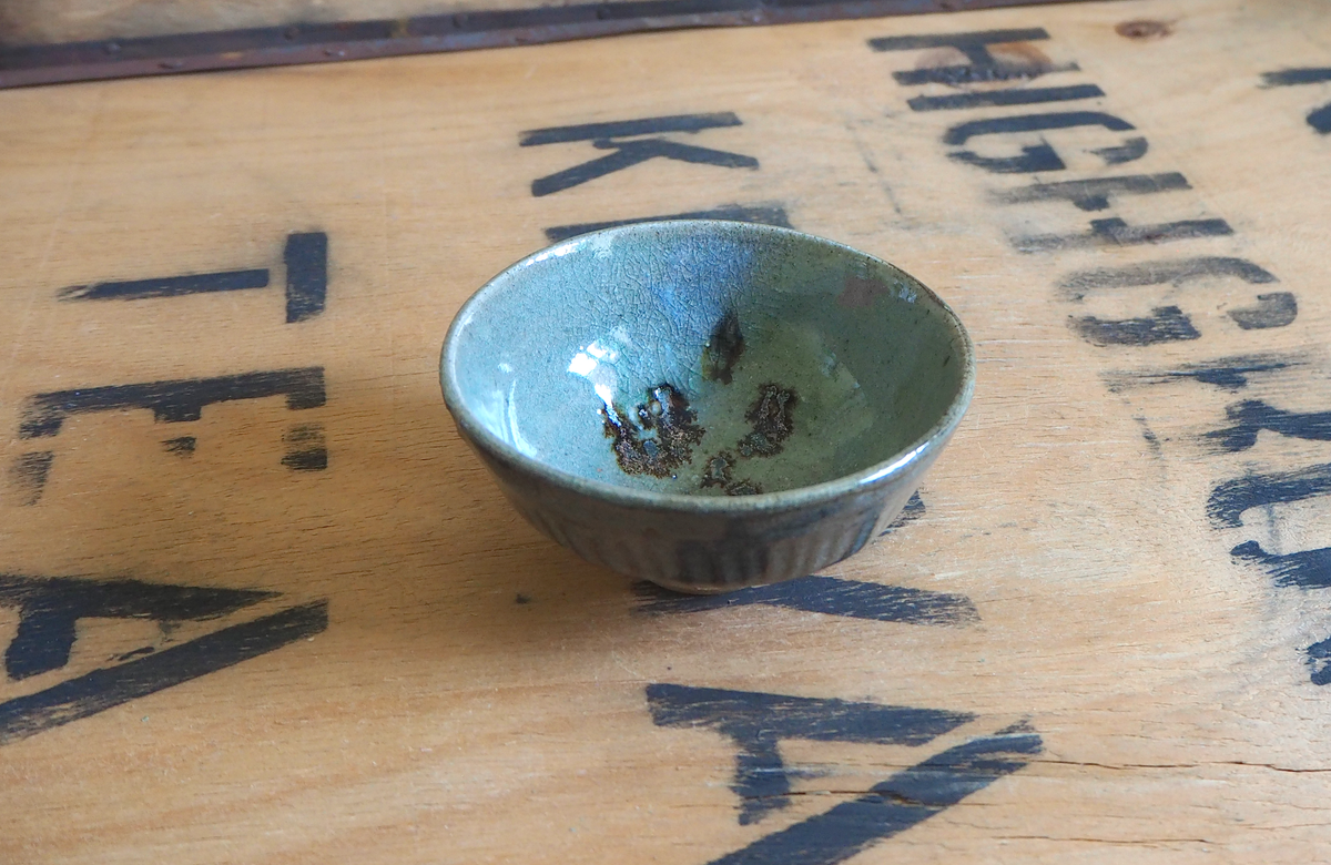 Ash & Celadon Teabowl (8) by Anja Graefe