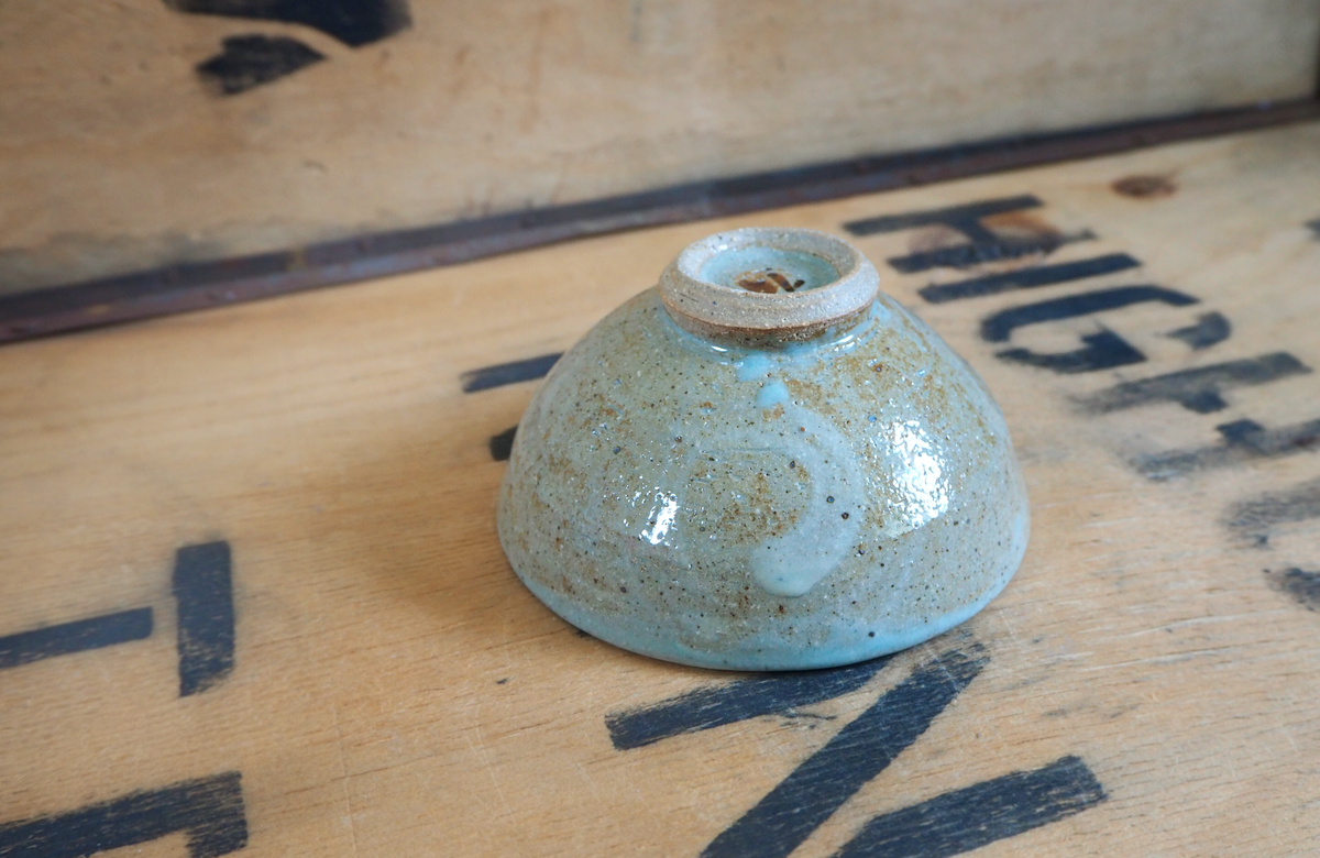 Ash & Celadon Teabowl (9) by Anja Graefe