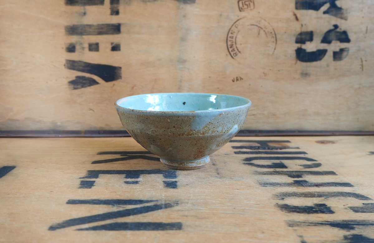 Ash & Celadon Teabowl (9) by Anja Graefe