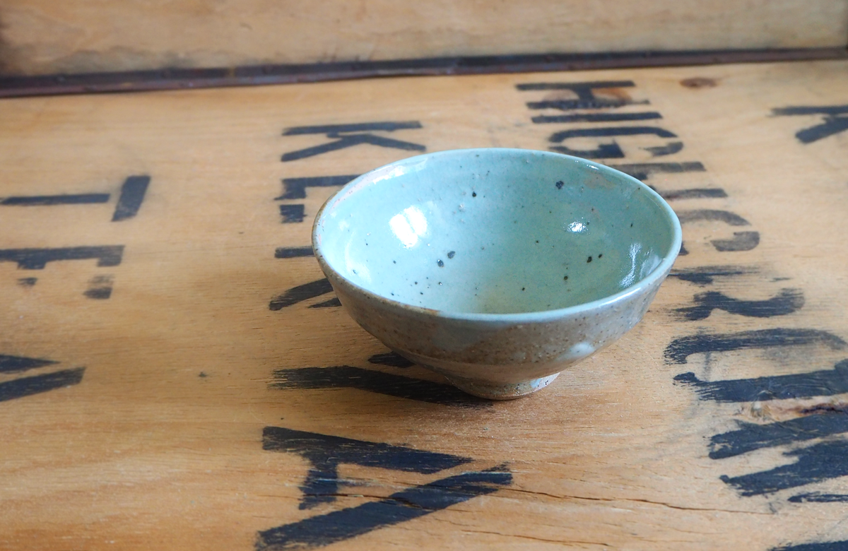 Ash & Celadon Teabowl (9) by Anja Graefe