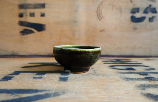 Porcelain Tenmoku Teabowl (21) by Michel François