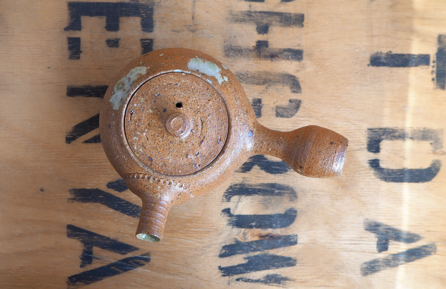 Woodfired Kyusu (2) by Linda Unsworth