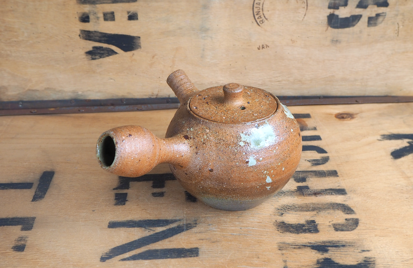 Woodfired Kyusu (2) by Linda Unsworth