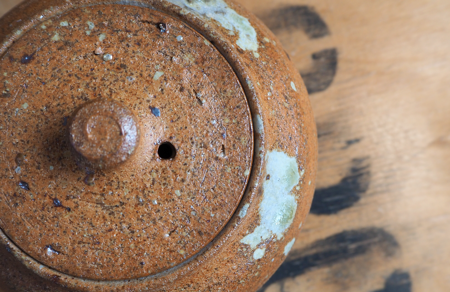 Woodfired Kyusu (2) by Linda Unsworth