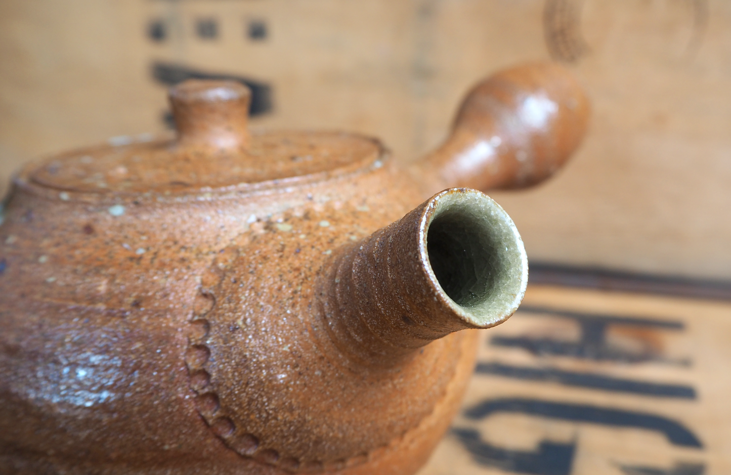 Woodfired Kyusu (2) by Linda Unsworth