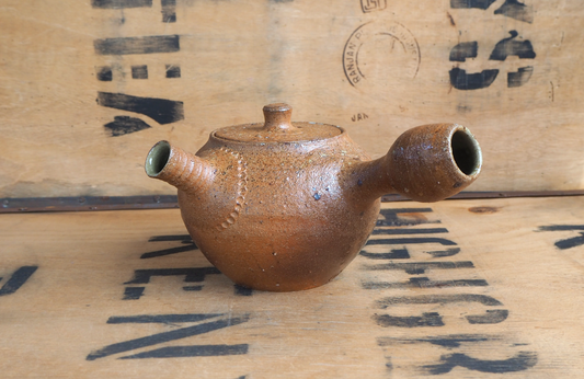 Woodfired Kyusu (2) by Linda Unsworth