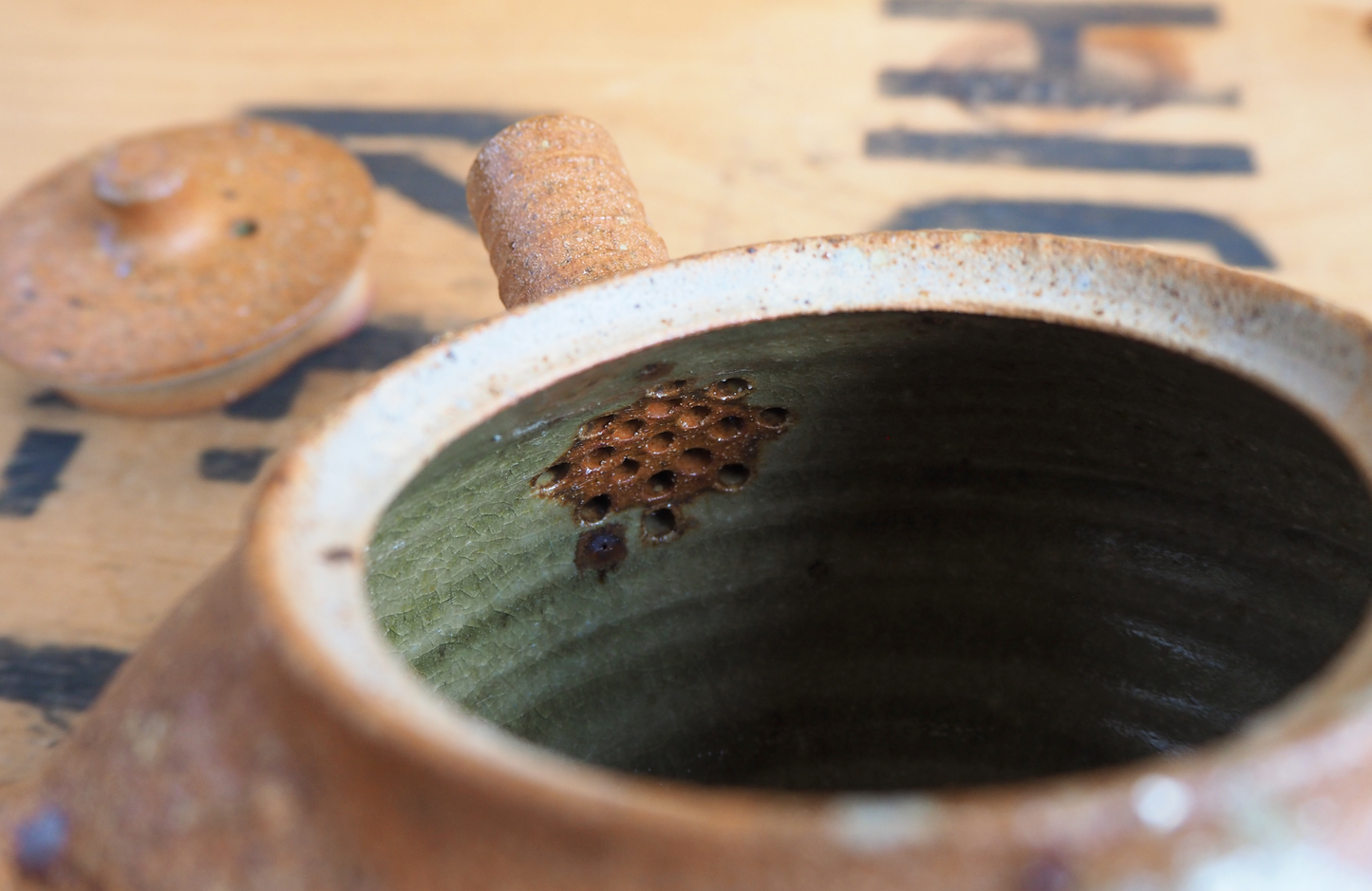 Woodfired Kyusu (2) by Linda Unsworth