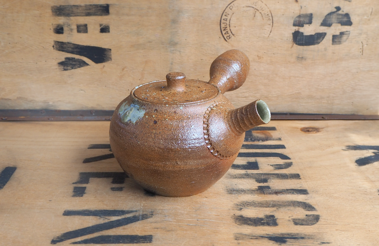 Woodfired Kyusu (2) by Linda Unsworth