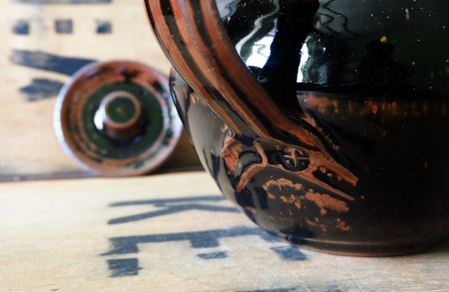 Tenmoku Teapot by The Leach Pottery