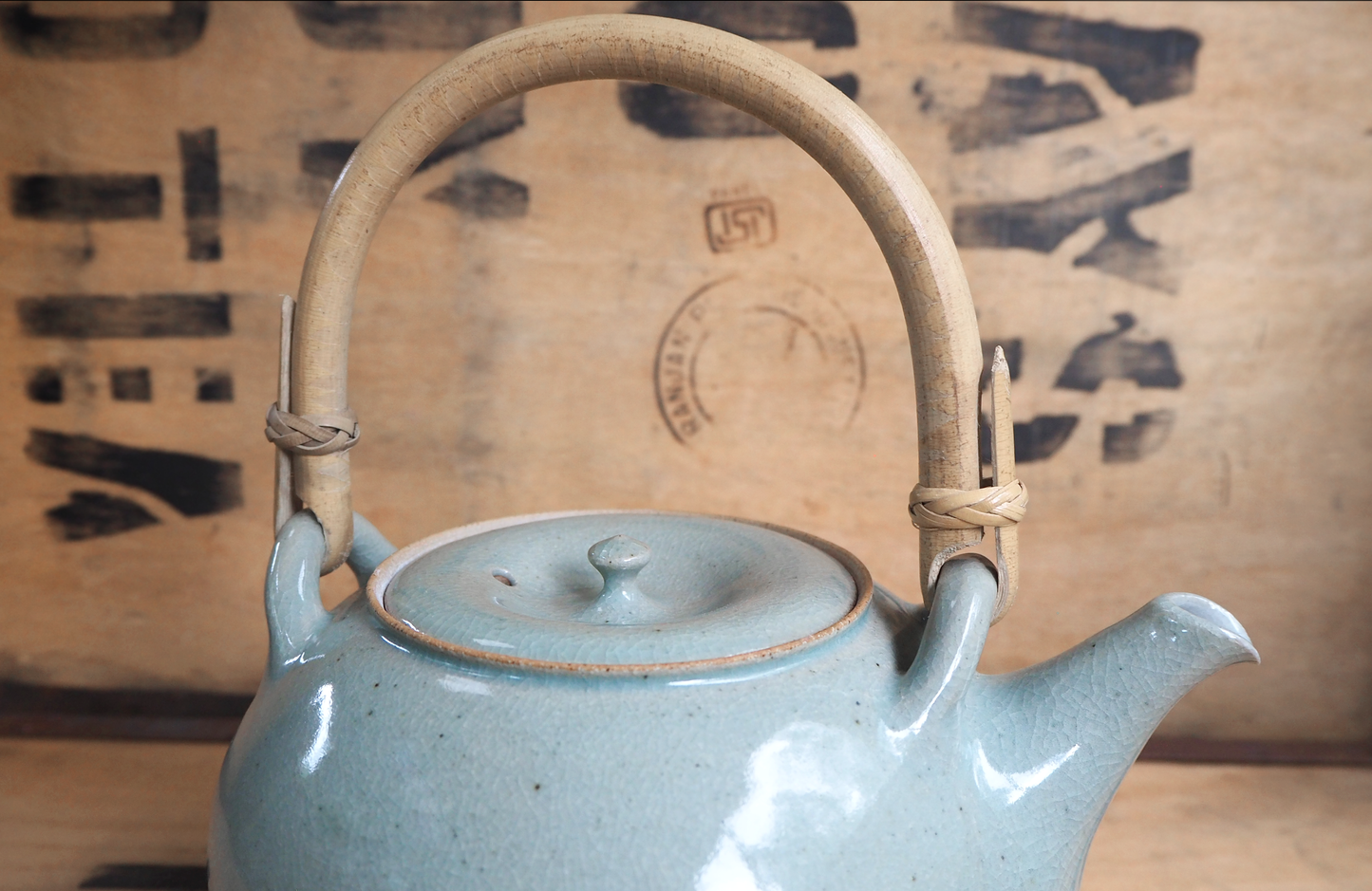 Celadon Teapot by Jacob Bodilly