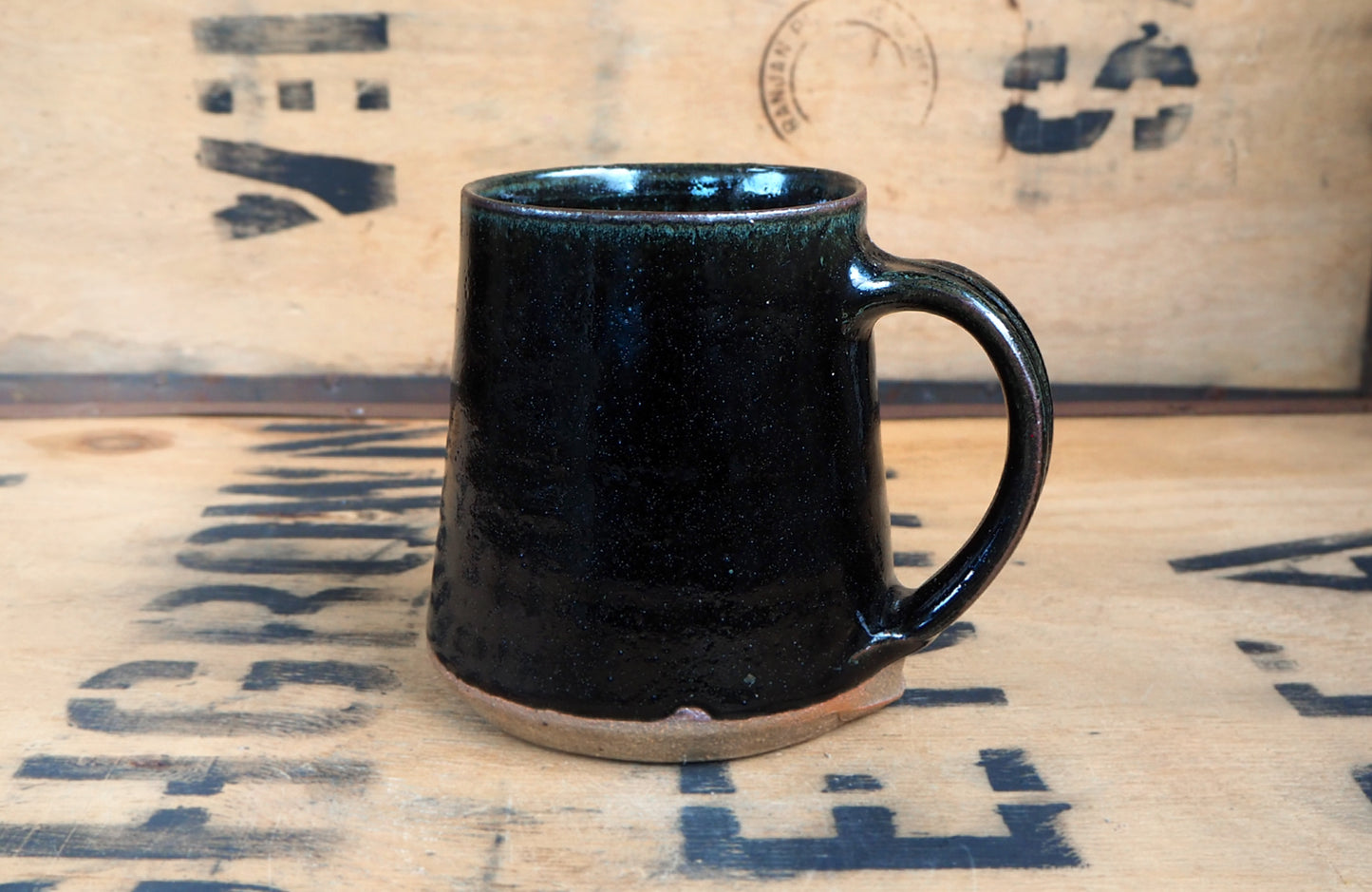 Tenmoku Mug by Charlie Collier