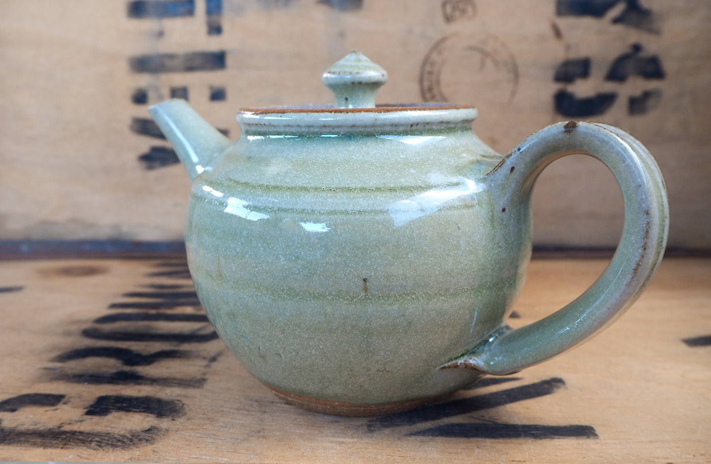 Willow Ash Teapot by Charlie Collier