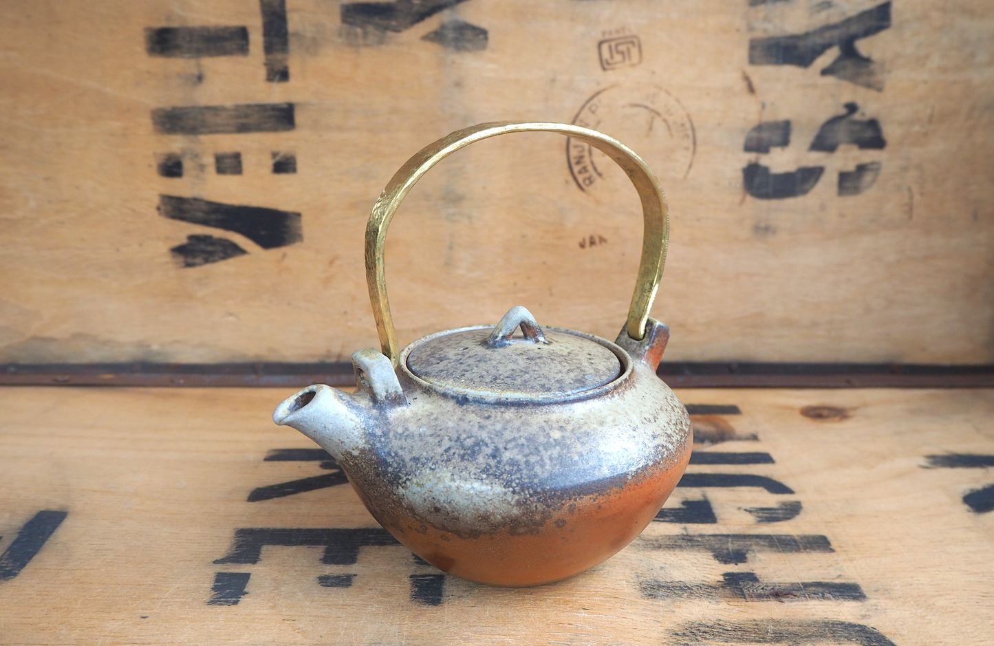 Woodfired Unglazed Teapot by Popalini & Jezando