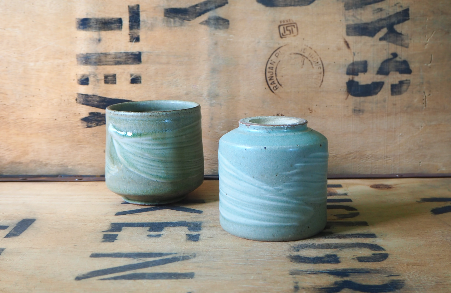 Ash Yunomi by The Leach Pottery