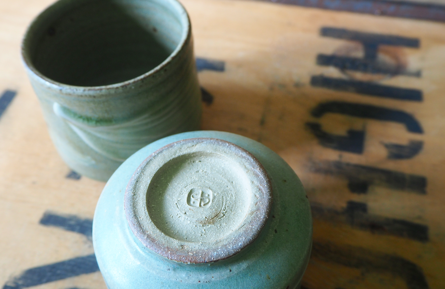 Ash Yunomi by The Leach Pottery