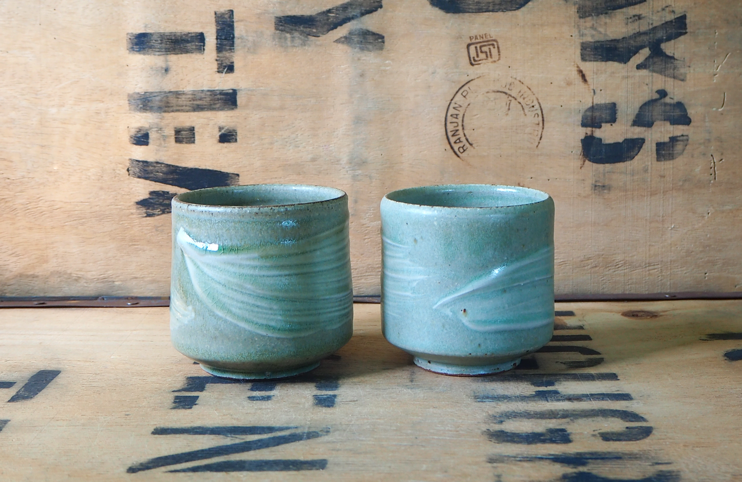 Ash Yunomi by The Leach Pottery