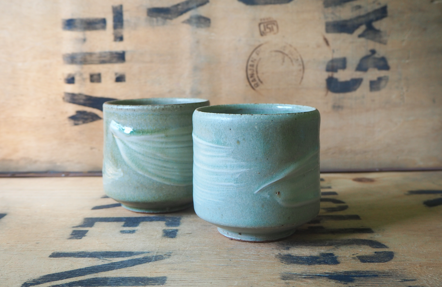 Ash Yunomi by The Leach Pottery