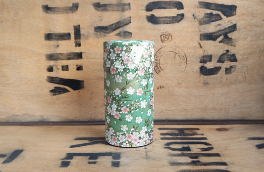 Cherry Blossom Tea Caddy