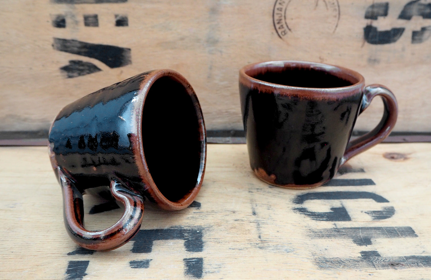 Tenmoku Mug by Jack Welbourne