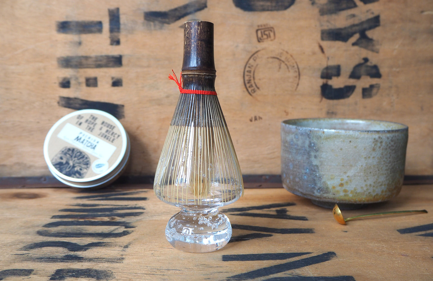 Misao Matcha Whisk Holder by Shigehiko Kawakita