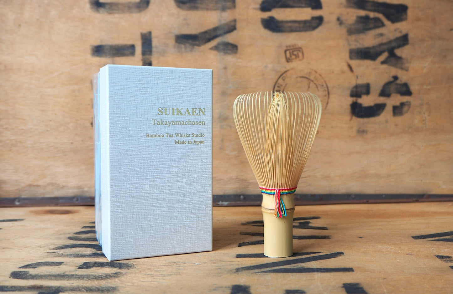 Rainbow Takayama Chasen, Matcha Whisk by Suikaen | Yasaburo Tanimura