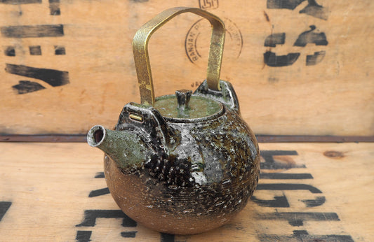 Soda Fired Teapot by Popalini & Jezando
