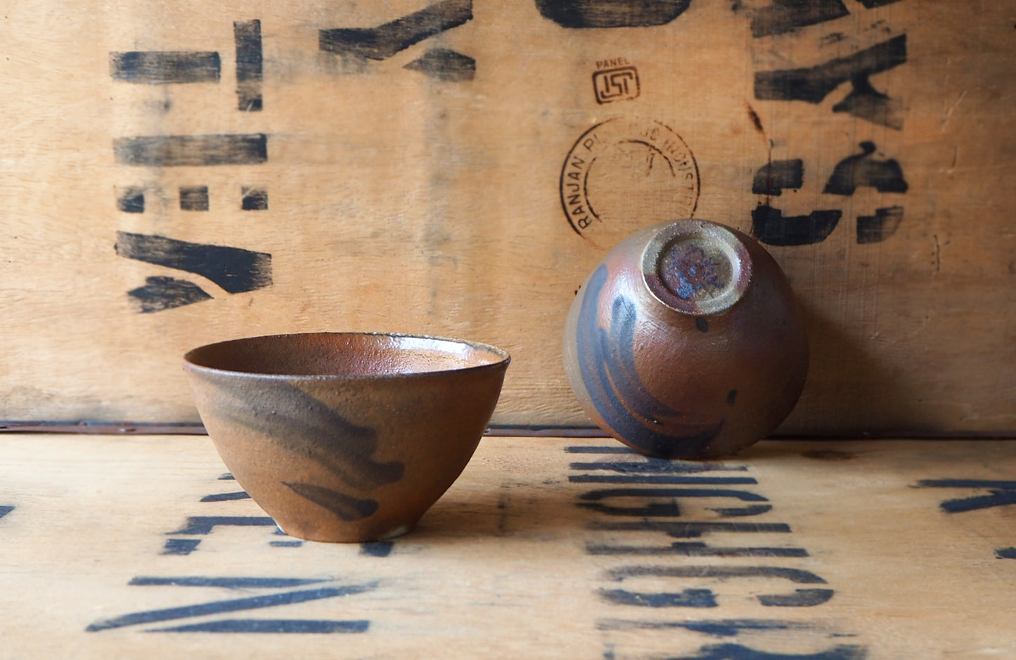 Wood Fired Tea Bowl by Popalini & Jezando