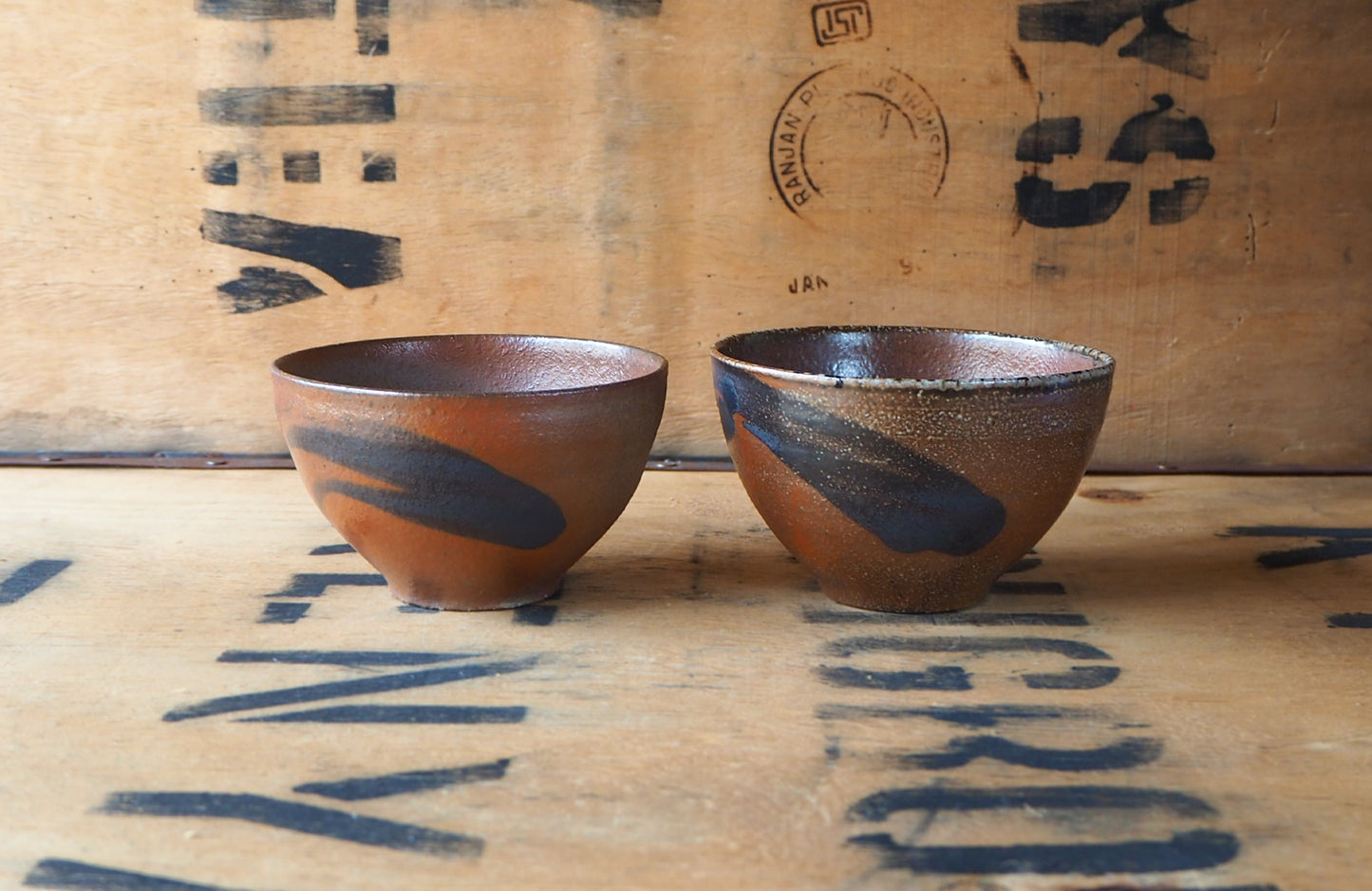 Wood Fired Tea Bowl by Popalini & Jezando