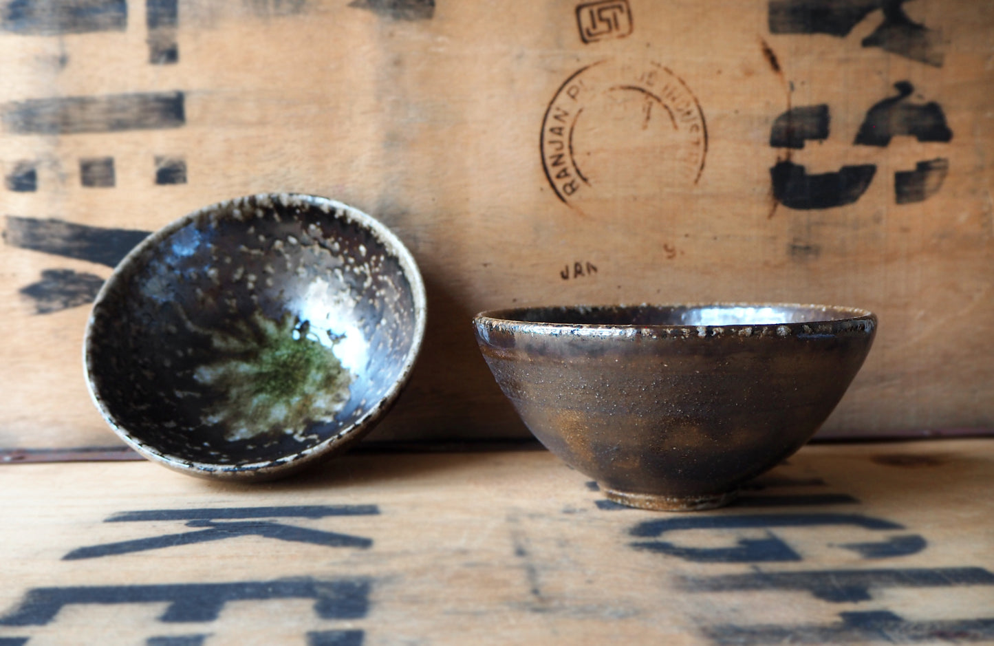 Soda Fired Tea Bowl by Popalini & Jezando