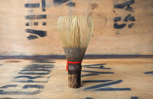 Black Bamboo Takayama Chasen, Matcha Whisk by Suikaen | Yasaburo Tanimura